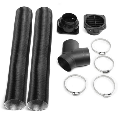 75mm Heater Pipe Duct + Warm Air Outlet For Diesel Heater for Webasto Eberspacher