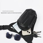 LinkMejor Multi-functional 1L Cycling Strappy Leg Bag Outdoor Waterproof Bike Tactical Waist Bag Motorcycles MTB Hard Shell Storage Bag