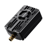 GEPRC MATEN 5.8GHz 5W VTX PRO, 80CH, 4.9-5.8GHz, 300/600/1600/3000/5000mW, Up to 15km, IRC Tramp OSD, Built-in Mic, CNC Aluminum + Turbofan Cooling, SMA, 7-36V, 5V 600mA Out, 20×20 & 25.5×25.5mm, 49.5g, for Extreme Long-Range FPV Drone
