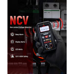 EU Direct KAIWEETS KM200s Digital Multimeter True RMS 4000 Counts Auto Ranging AC DC Voltage Tester Non Contact Voltage Detector Smart Measurement