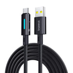 Baseus Vivid Speed PD100W USB-C to USB-C Cable Fast Charging Data Transmission Thickened Copper Core Line 1M/2M Long for iPhone 16 Pro 15 Pro Max for Huawei Mate XT for Xiaomi 15pro for Samsung Galaxy Z Flip6