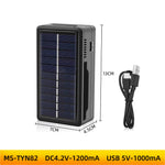 IPRee 18650 Solar Battery Charger Dual Slot USB LCD For 5V 1200mA 14500 16340 26650 Rechargeable Batteries Intelligent Fast Charging
