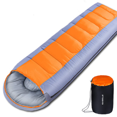 Xmund 1800g / 2400g Camping Sleeping Bag For -5~20℃ Temperature, Ultralight Waterproof 4 Season Warm Envelope Backpacking Sleeping Bags for Outdoor Traveling Hiking
