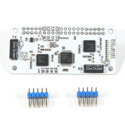 Duplex MMDVM Hotspot Board UHF VHF Buil-in Antenna Support P25 DMR YSF for Raspberry Pi Zero W 0W 2W 3B+ 4B 4B+