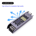 LinkMejor 12V 24V Transformer 100W LED Driver Power Supply Super Thin A/D Converter for LED Strip Light Bulb