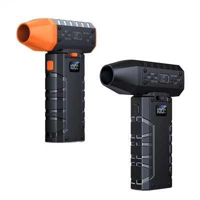 F9 Turbo Air Blower 80,000RPM Brushless Motor Rechargeable 6000mAh Battery Portable Mini Fan High-Speed Performance Compact Design CNC Blades Quiet Operation Long Battery Life