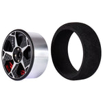 Dumborc RC Transmitter M3 Metal Handwheel Steering Wheel for DUMBORC DDF-350 X6PM X10P Radiolink FLYSKY Noble NB4 Pro Radio Controller