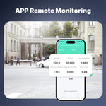 MOES 100A Tuya Zigbe Single-Phase Smart Energy Meter Powerd Monitoring Module with Bidirectional Current Transformer External Clamp-on for Home Assistant Tuya Smart Life