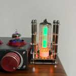 LinkMejor 5V Music Spectrum Light 6E2 Cat's Eye Tube Driver Board Audio Spectrum VU Level Indicator