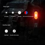 LinkMejor GT7 Pro Magnetic COB EDC Flashlight 470 Lumens 6 Lighting Modes Magnetic Base 37g Lightweight Work Light for Camping Hiking Emergency Repair