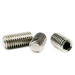 500pcs DIN913 Hex Hexagon Socket Allen Flat Point Set Screw Grub Bolt M2.5 M3 M4 304 A2 Stainless Steel Grade 12.9 Steel Kit with Box