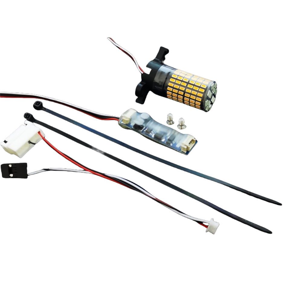 LinkMejor V3 Tail Flame Lights For 70mm 80mm 90mm Inrunner Motor Ducted Fan EDF Jet RC Airplane