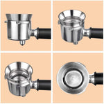 HiBREW 58MM Aluminum Dosing Ring Dosing Funnel Coffee Distribution Tool Compatible with HiBREW H7/H7A/H7B/H10A/H10 PLUS/H13