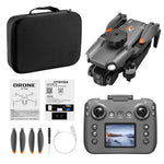 LinkMejor S119 WiFi FPV with LCD Screen Controller HD Dual Camera Servo Gimbal 360° Obstacle Avoidance Brushless Foldable RC Drone Quadcopter RTF