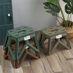 IPRee Outdoor Small Stool Portable Folding Stool High Load Bearing Long-lasting Small Chair Fishing Stool Beach Stool Camping Stool