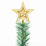 Artificial Christmas Tree with 20 LEDs, Easy Assembly Premium Spruce with Metal Stand and 60 Branchs for Home,Office,Party,Holiday Indoor Outdoor Decoration