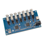 VL817 USB 3.1 Gen1 Hub 7 Ports High Speed 5Gbps Data Transfer External Power 12V-24V Reverse Current Protection USB Hub Adapter