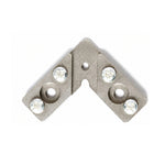 Stainless Steel Chamfering Tool Fixed Plate Edge Banding Corner Trimmer Replaceable Blade Repair Angle Brace