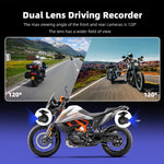 6.25" GPS Motorcycle Navigation Wireless CarPlay Moto Android Auto Portable Digital Dashboard Display Screen TPMS Monitor