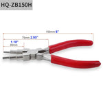 6" Jewelry Pliers Carbon Steel Round Nose Needle Nose Pliers for 3-10mm Rings Wire Wrapping Jewelry Making Tools