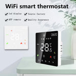 K6H Tuya WiFi Smart Thermostat LED Touch Screen Electric Floor Heating TRV Water Gas Boiler Temperature Voice Remote Controller with Alexa Google Home
