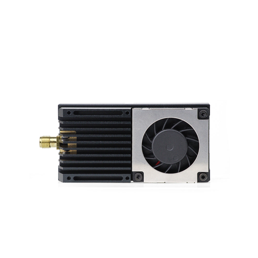 HGLRC ZEUS 1.2GHz 4.5W VTX 8CH High Power 12KM PIT/ 25mW/ 800mW/ 4.5W Image Transmission FPV Transmitter Adjustable Power Aerial Photography Travel FPV VTX For Rc Drone