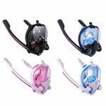 Double Tube Silicone Full Dry Diving Goggles Diving Equipment Snorkeling Goggles Adult Swimming Glasses Diving Goggles Self Contained Underwater Breathing