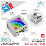 M5Stack ATOMS3R Development Kit ESP32-S3 0.85 Inch Screen 8MB PSRAM 128x128 IPS 6 Axis IMU & Infrared