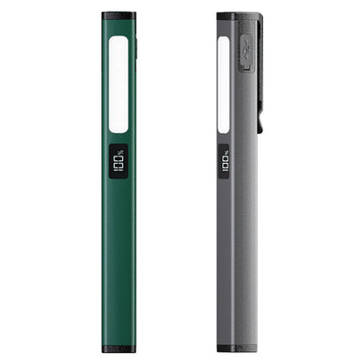 W08 Portable LED Medical Handy Pen Light 6 Modes Pocket Penlight Cordless Rechargeable Magnetic Work Lamp for Doctor Nurse Diagnosis Outdoor LED Flashlight Torch