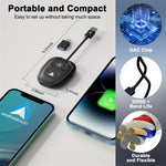 2 IN 1 Car Wireless CarPlay & Android Auto Adapter Plug and Play Compatible All Car Models with USB / USB-C Port