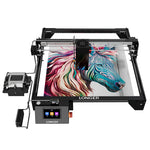 [EU/US/UK Direct]LONGER RAY5 40W Laser Engraver with Air Assist Kit High Precision Laser Cutter and Engraver for Wood Metal Acrylic Cylindrical Objects Tumblers