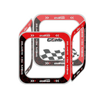 80x80mm Gemfan 4in1 Airgate Cube-Reflective Racing Gates Detachable Baffle for Outdoor FPV Racing Drone Flying Practice