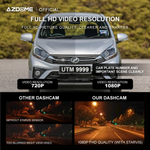 Azdome M01 PRO Dual Lens Dash Cam 1080P HD Wide-Angle Front and Rear Camera with Gravity Sensor Parking Monitoring ADAS
