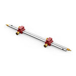 LinkMejor 3 In 1 Modular Bar Gauge Bar Clamping Positioning Compass Tool Woodworking Scribe Circle Drawing Ruler for for Inside Corner / Outside Measurements