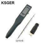LinkMejor C210 70W Portable Soldering Iron Station Quick Heating DIY Temperature Control TFT Display
