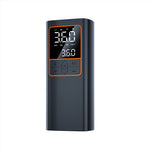 Portable 150Psi Smart Cordless Multifunctional Air Pump Dual Digital Display Tire Inflator 5 Inflation Mode 18650 Lithium Battery with LED Light
