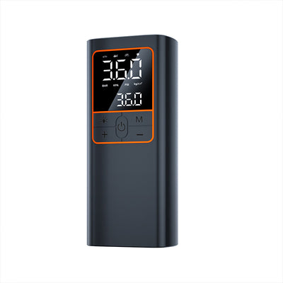 Portable 150Psi Smart Cordless Multifunctional Air Pump Dual Digital Display Tire Inflator 5 Inflation Mode 18650 Lithium Battery with LED Light