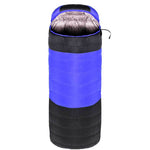 Camping Heated Sleeping Bag For Winter USB Charging 4 Heating Zones Heating Pads Portable 3 Temperature Adjustable Sleep Bag