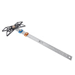 LinkMejor Hooked On Wood Line Master HD38 TrueMark Ruler HD38V Adjustable TrueMark Ruler Hadfield Steel Woodworking Scriber