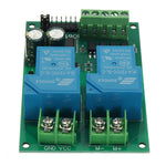 30A 12V 24V DC Motor Controller Relay Board Forward Reverse Control Limit Start Stop Switch for Garage Door Crane Elevator