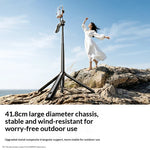 Ugreen LP1017 Auto Pops Up Tripod Selfie Stick 1.65m Extendable Bluetooth Remote 360° Rotation Universal Phone Camera Stand