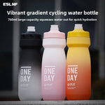 LinkMejor 760ml Bicycle Water Bottle Leak-proof Squeezable Insulated Bike Kettle for Outdoor Cycling Sports Hiking