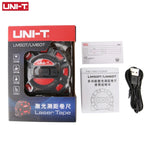 LinkMejor 50M 60M Laser Tape Measure LM50T LM60T Digital Electronic Ruler Roulette Meter LCD Display Retractable Measuring Tool