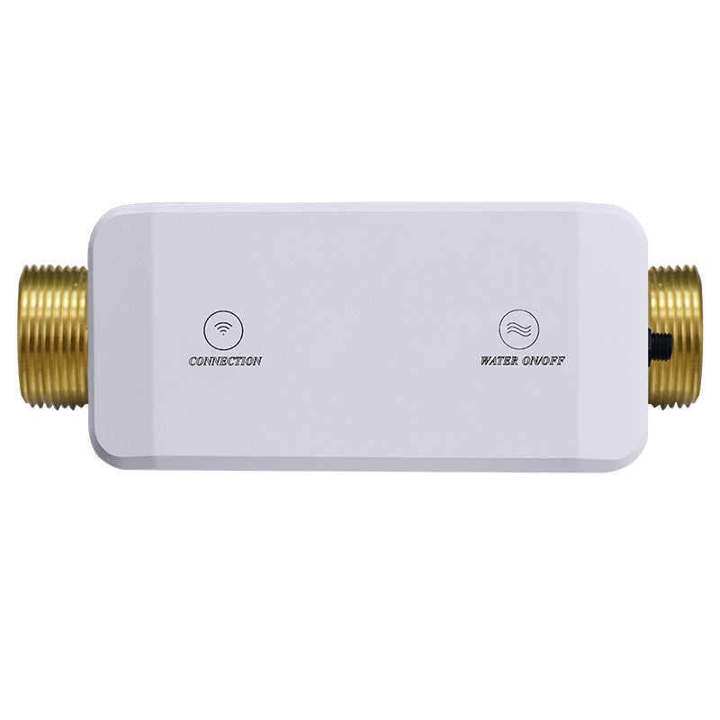 LinkMejor Tuya Smart WiFi Water Valve APP On/Off Control Water Pressure / Flow Rate / Temperature Measurement Water Consumption Monitoring Device