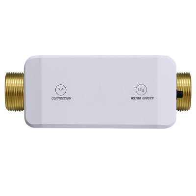 LinkMejor Tuya Smart WiFi Water Valve APP On/Off Control Water Pressure / Flow Rate / Temperature Measurement Water Consumption Monitoring Device