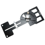 LinkMejor Adjustable Multi-Angle Track Saw Guide Square Guide -60° to 60° Quick Positive Angle Stop Compatible with Makita Festool Track Saw Rail