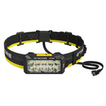 Nitecore HU2000 2000 Lumen Headlamp Compatible With External USB-C Power Sources High Output Split-Type 10 xNiteLab UHE Headlamp Flexible Power Options USB-C Recharge LED Headlight Flashlight