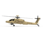 LinkMejor F11-S 1:32 AH-64 Apache Scale 2.4G 6CH GPS Altitude Hold Optical Flow Positioning 5.8G FPV Camera Dual Brushless Motor Flybarless RC Helicopter RTF