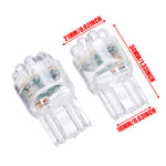 2PCS T20 LED Car Bulbs 9LED Signal Tail Reverse Brake Light Bulbs 36LM Turn Signal Tail Light 12V Reverse Light Brake Light Bulbs
