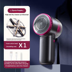 2000mAh Electric Sweater Shaver Small Portable Digital Display Hair Ball Trimmer Clothing Household Clothes Ball Remover Shaving USB Rechargeable